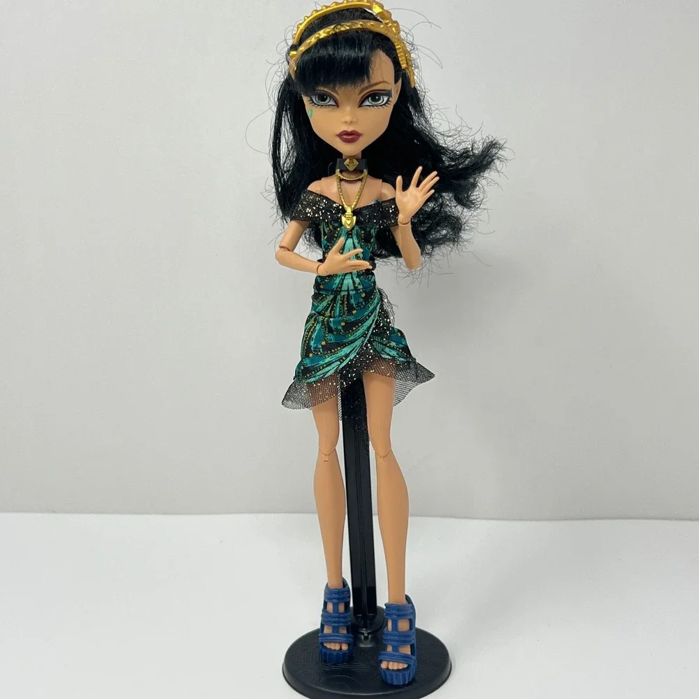 Monster High Cleo De Nile Doll Frights Camera Action 2008 Egyptian Princess